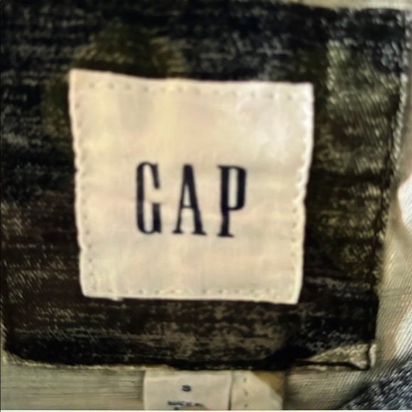 Gap CAMO Embroidered Utility Jacket Size Small - Picture 6 of 8